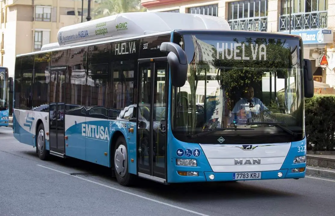 Autob&uacute;s urbano de Huelva. - VH