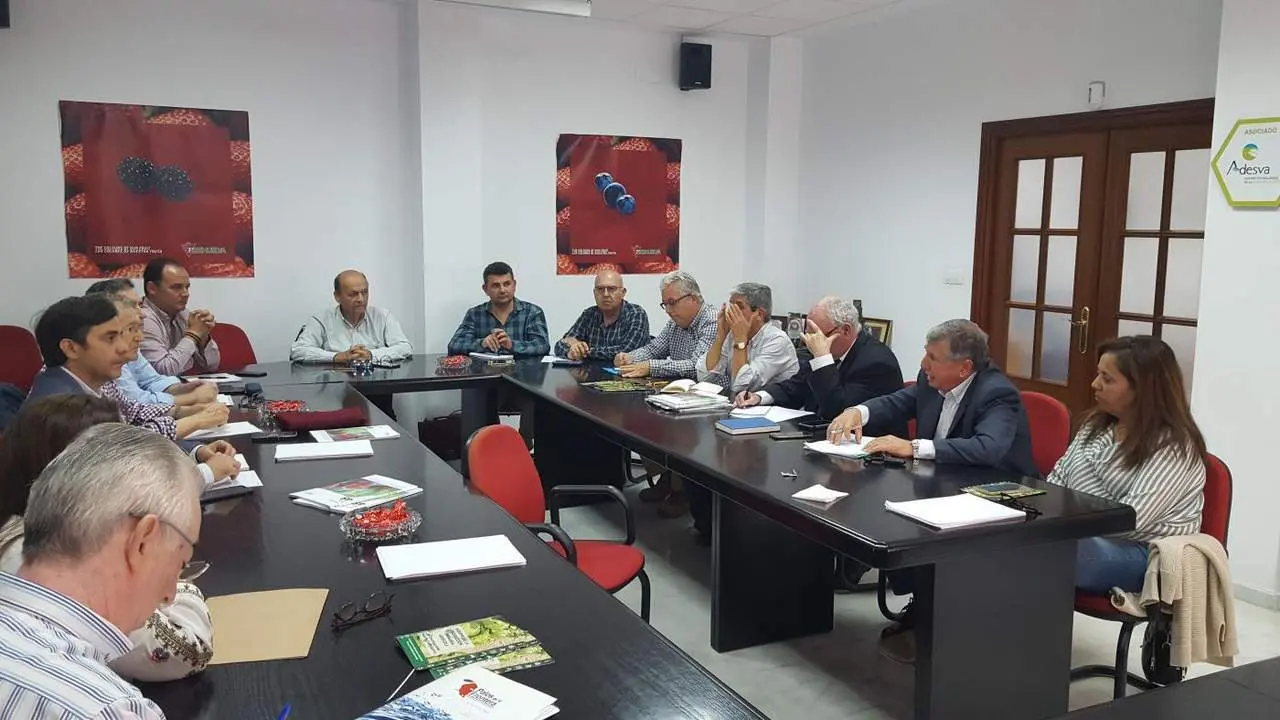 Reuni&oacute;n de la Plataforma por el T&uacute;nel de San Silvestre. - VH