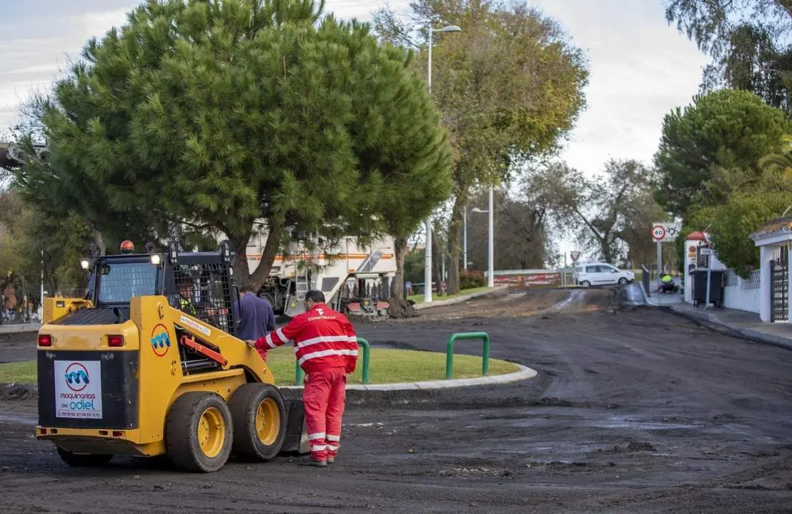 Inicio de las obras del Santuario de la Cinta. - VH