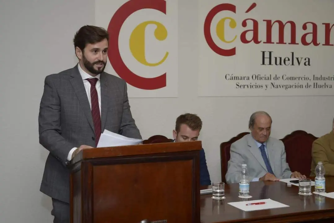 Daniel Toscano durante su intervenci&oacute;n. - VH