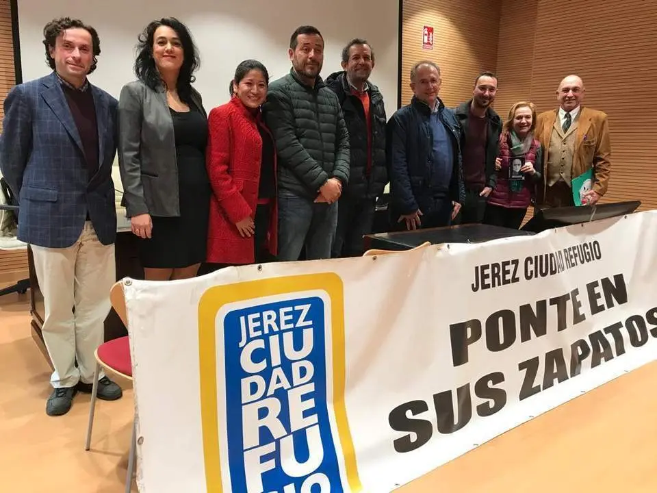 Los participantes en el acto celebrado en la UCA - jerez.es