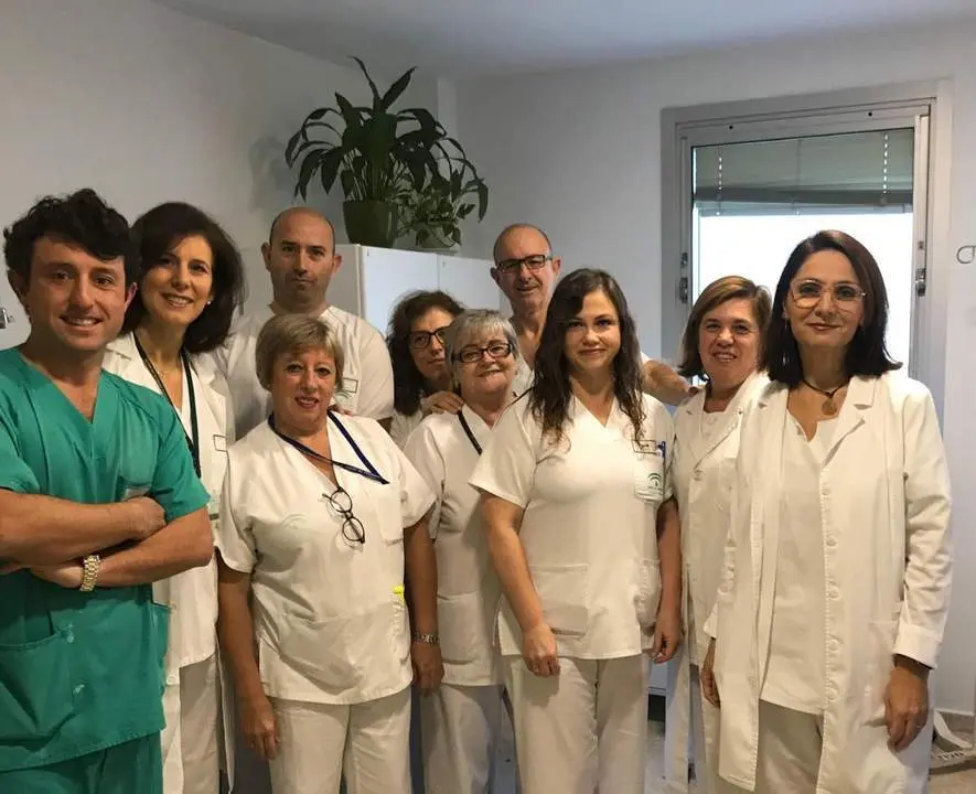 Equipo  de profesionales de Urolog&iacute;a del Hospital de Jerez - SAS