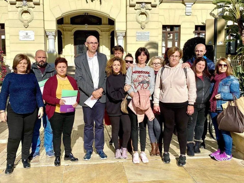  Adelante M&aacute;laga con trabajadoras del IMV. - vm