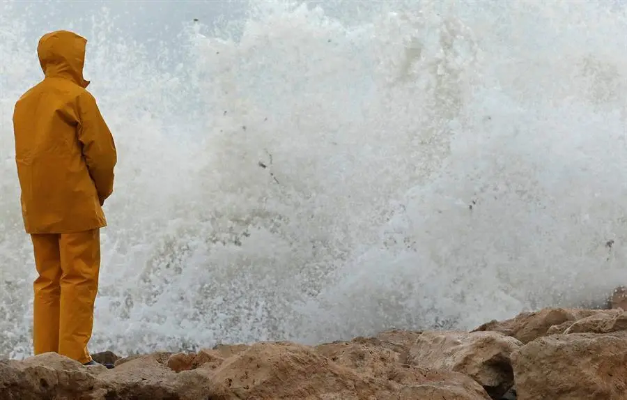 Temporal en Valencia. - EFE