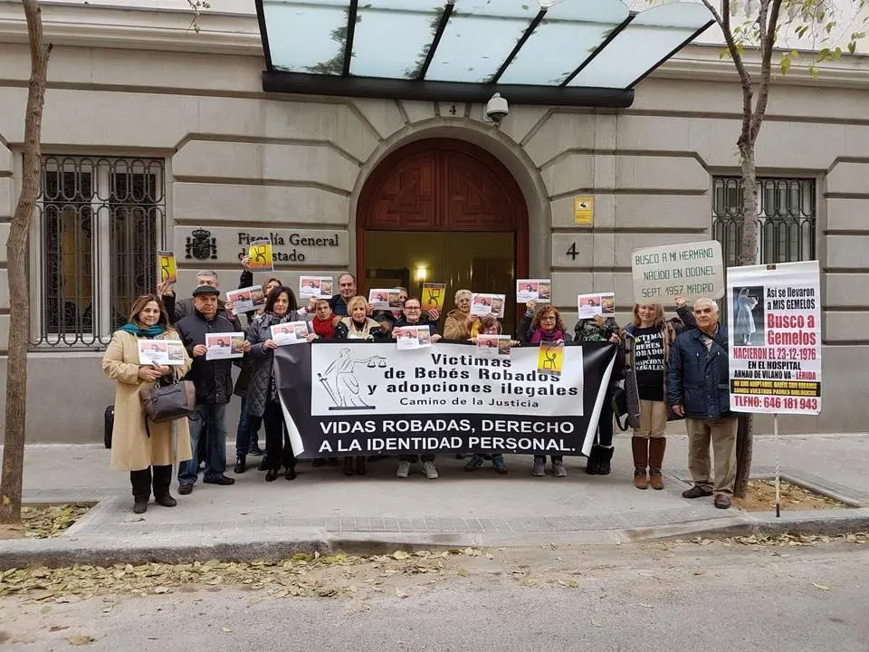 Manifestaci&oacute;n 'beb&eacute;s robados' . - Europa Press