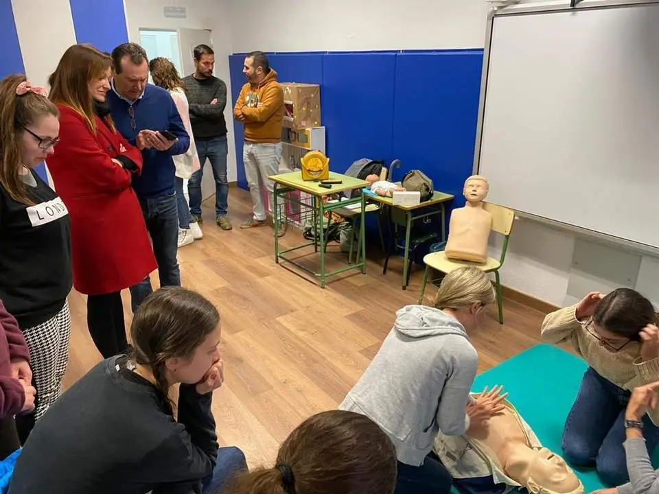 Taller de primeros auxilios y RCP. - VH