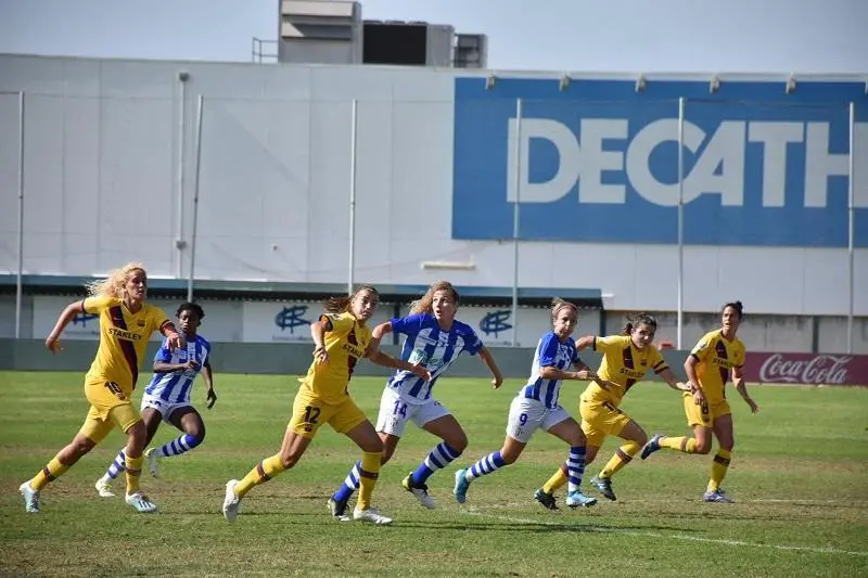 Visita del FC Barcelona esta temporada a Huelva. - TENOR