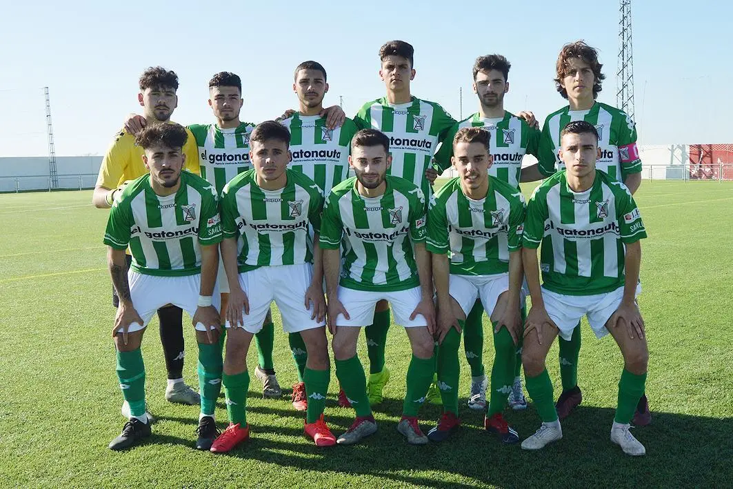 Once inicial que present&oacute; el equipo juvenil A del Atl&eacute;tico - Paco Bernal