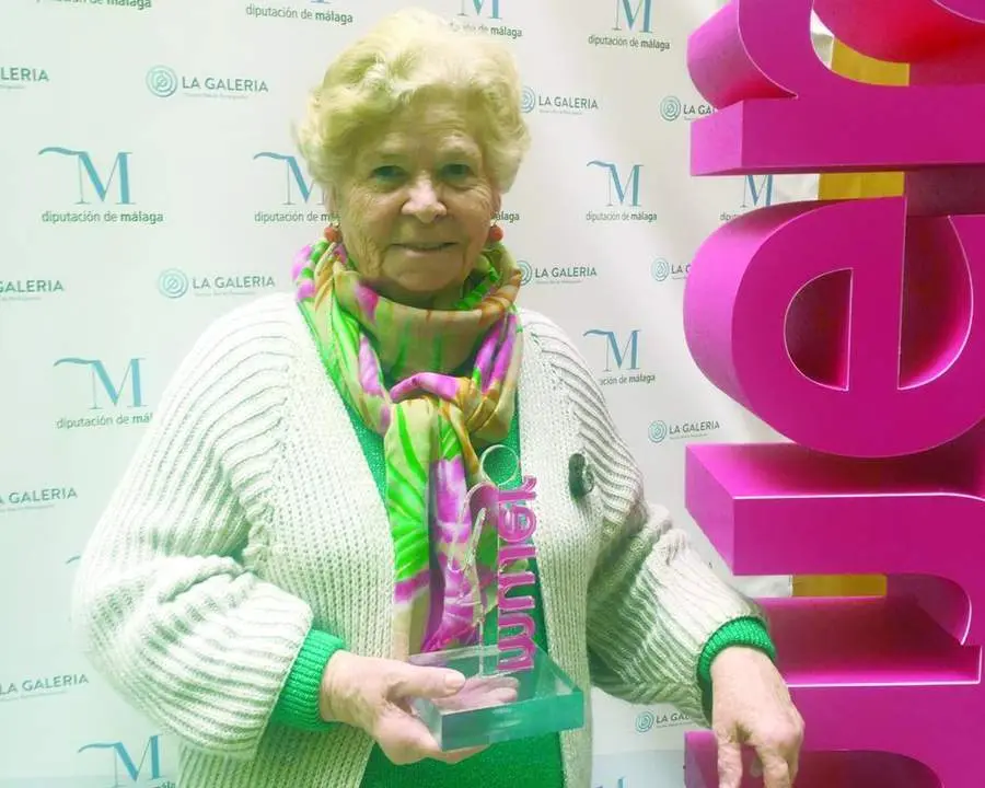 Mi madre, Isabel Perales, reconocida por la Diputaci&oacute;n Provincial de M&aacute;laga. - 