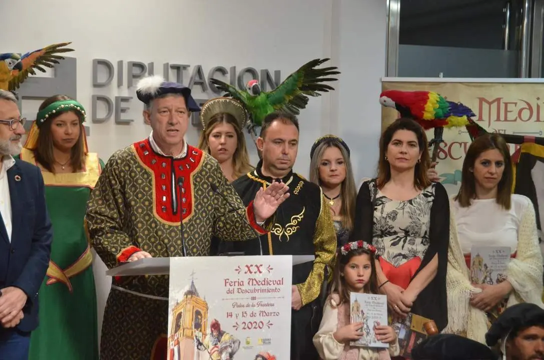 Presentaci&oacute;n de la Feria Medieval de Palos. - VH