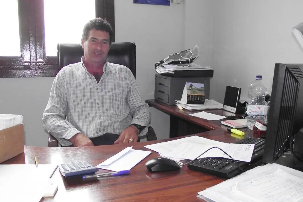 Antonio Lara, presidente de la Comunidad de Regantes de La Algaida - Ra&uacute;l J. Bustillos
