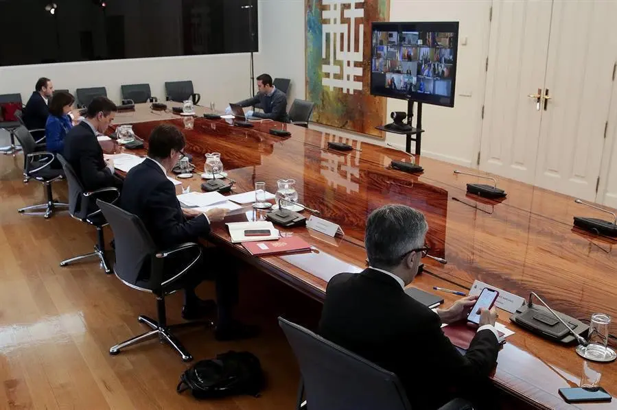 Vieoconferencia. - EFE