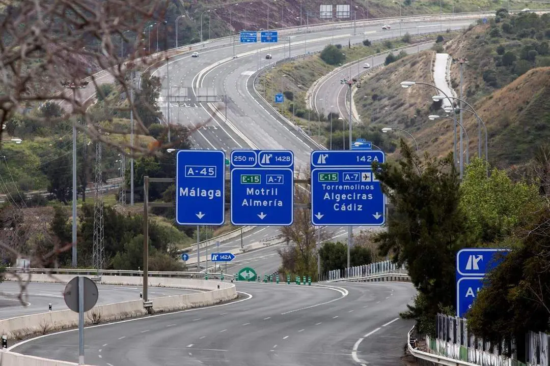 Estado carreteras de Andaluc&iacute;a. - EFE