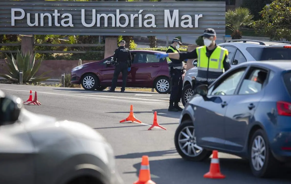 Control de acceso a Punta Umbr&iacute;a. - EP