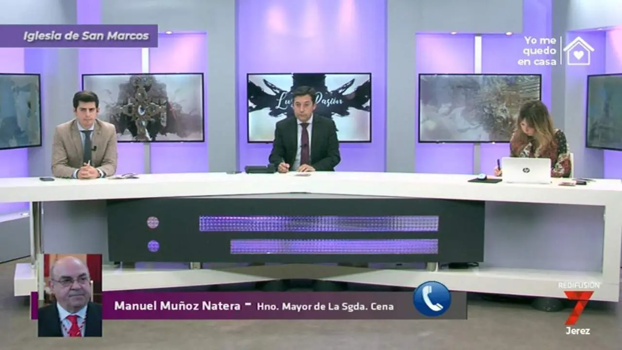 El programa Luz de Pasi&oacute;n en directo - 7 TV Jerez