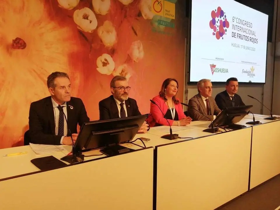 Presentaci&oacute;n del Congreso Internacional de Frutos Rojos de Freshuelva en Berl&iacute;n. - VH