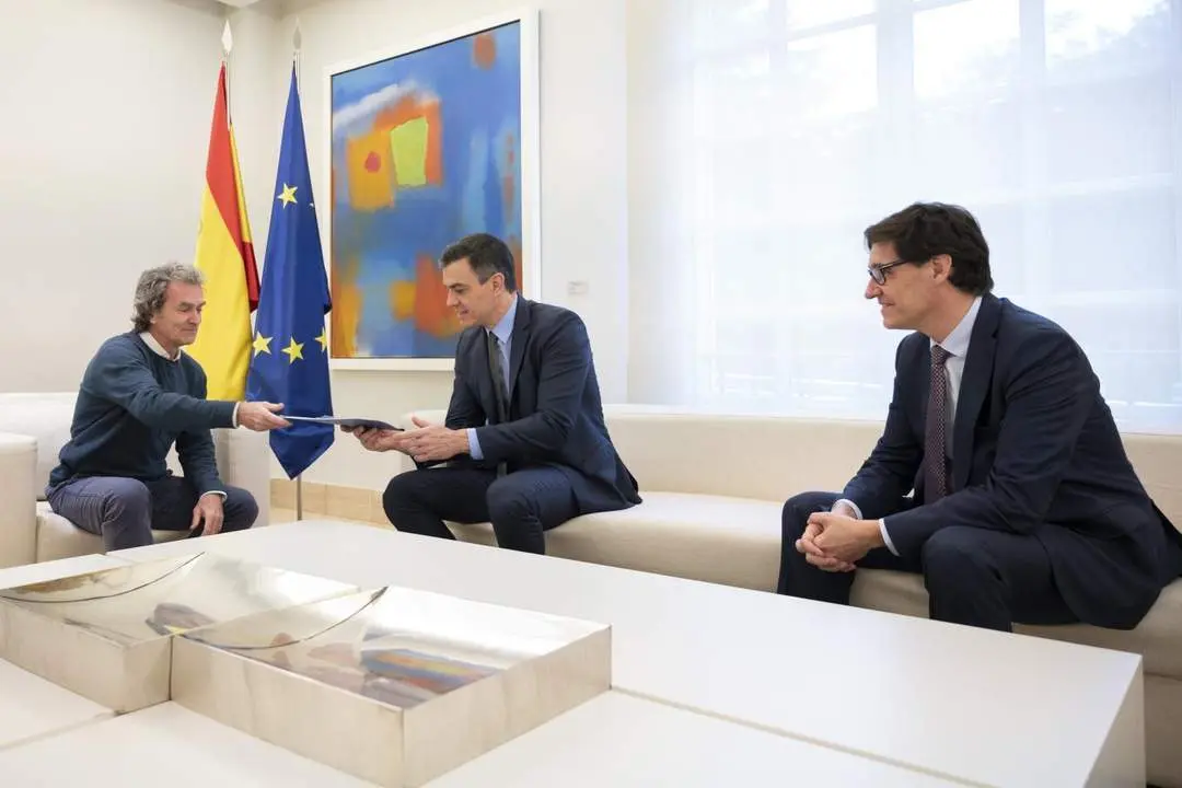 S&aacute;nchez, Illa y Sim&oacute;n. - Europa Press