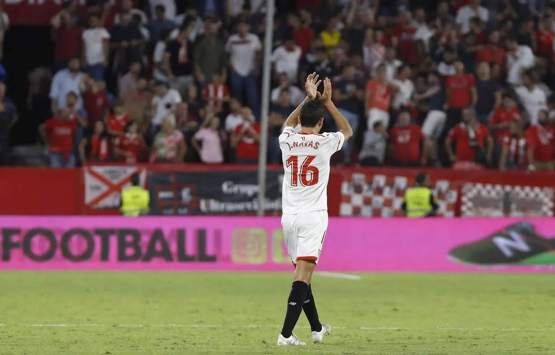 Gol de Jes&uacute;s Navas. - efe