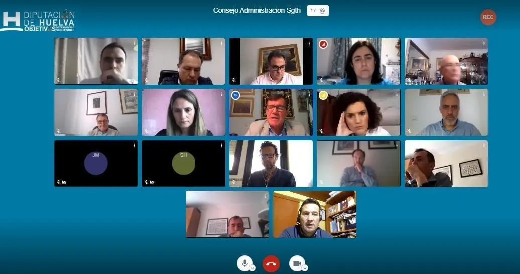 Reuni&oacute;n telem&aacute;tica del Consejo de Administraci&oacute;n. - VH