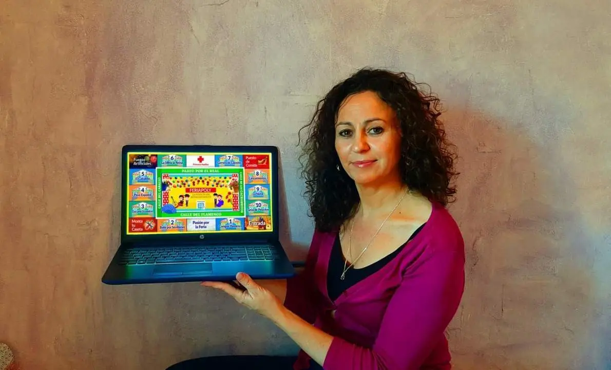 Feriapoly, el juego interactivo de una maestra para ir a la Feria