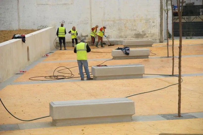 Obras del PFEA. - VH