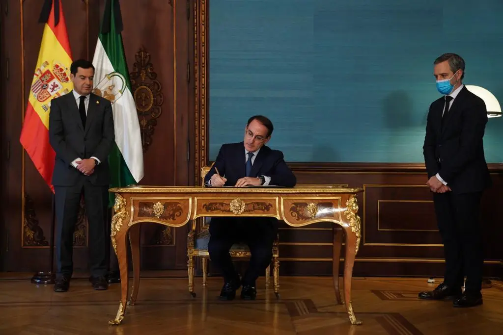 Firma del acuerdo. - AI