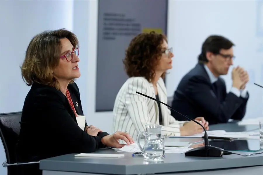 Ribera, Montoro e Illa. - EFE