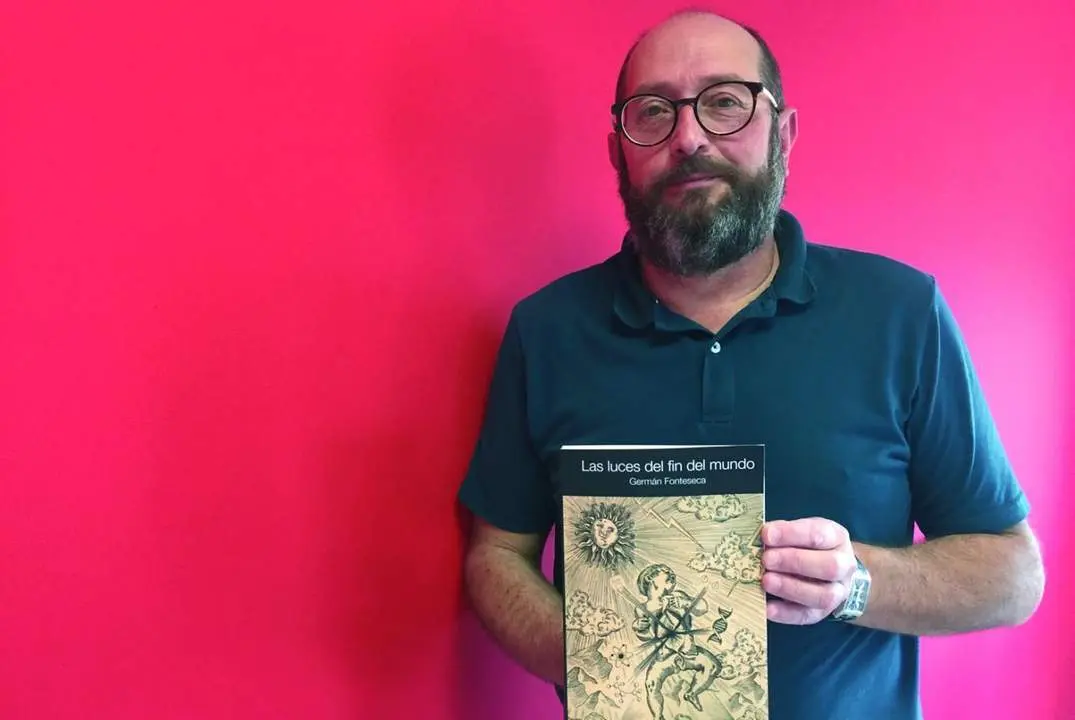 Germ&aacute;n Fonteseca con su nueva novela. - Viva