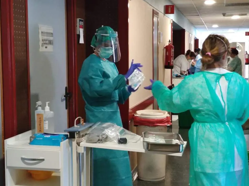 Planta de hospitalizaci&oacute;n del Juan Ram&oacute;n. - VH