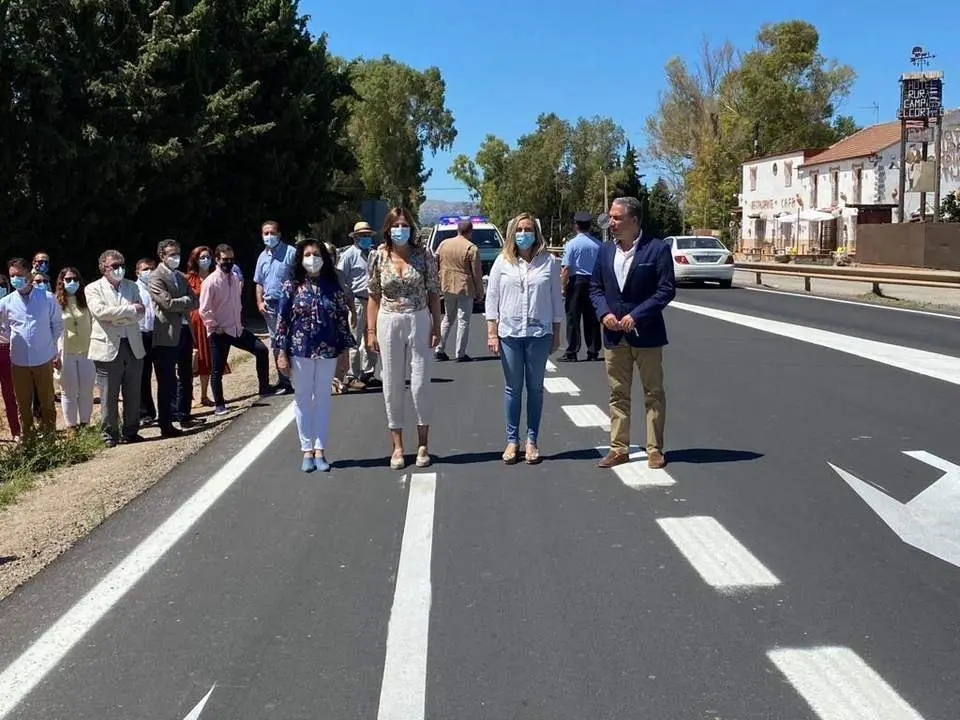Consejeros visitan la finalizaci&oacute;n de las obras. - Europa Press