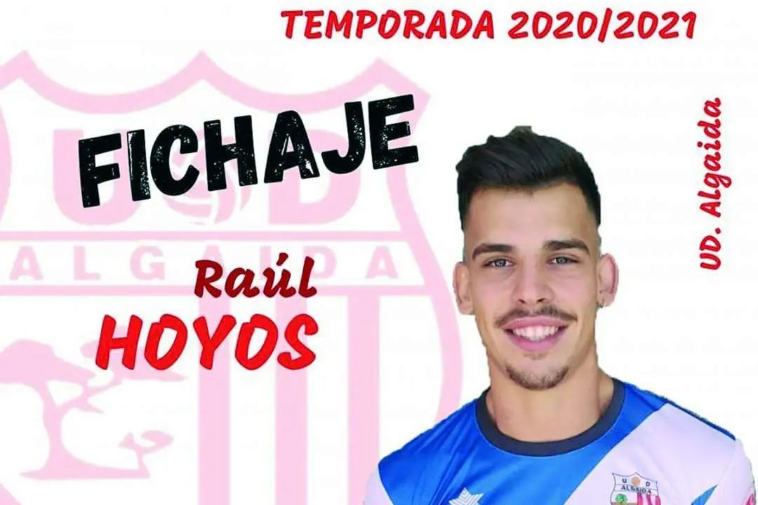 El portero trebujenero Ra&uacute;l Hoyos, uno de los refuerzos de la UD Algaida - A. I.