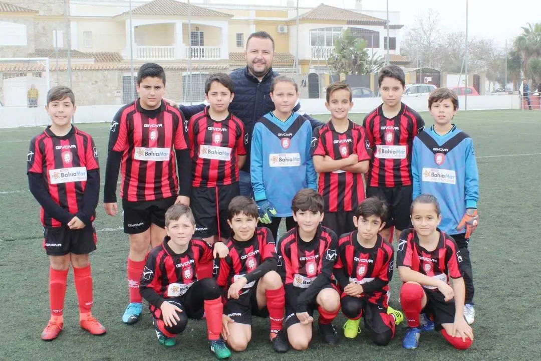 El equipo alev&iacute;n B del CD Magallanes en la temporada 2019-2020 - Ra&uacute;l J. Bustillos