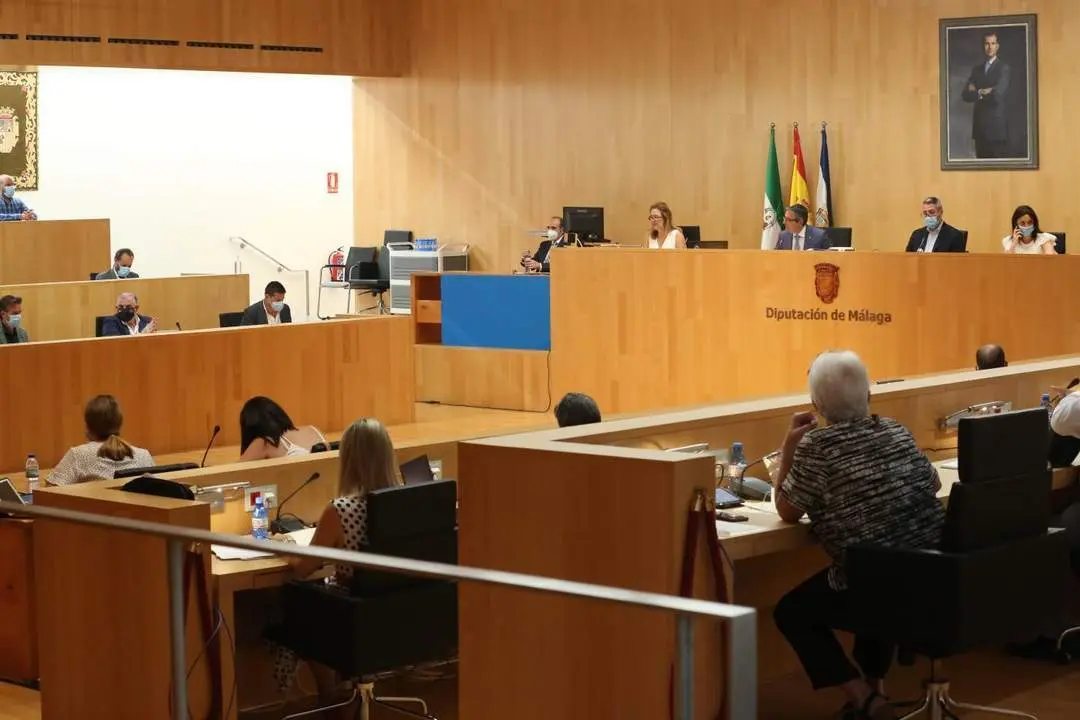 Imagen de archivo del &uacute;ltimo pleno extraordinario. - Diputaci&oacute;n