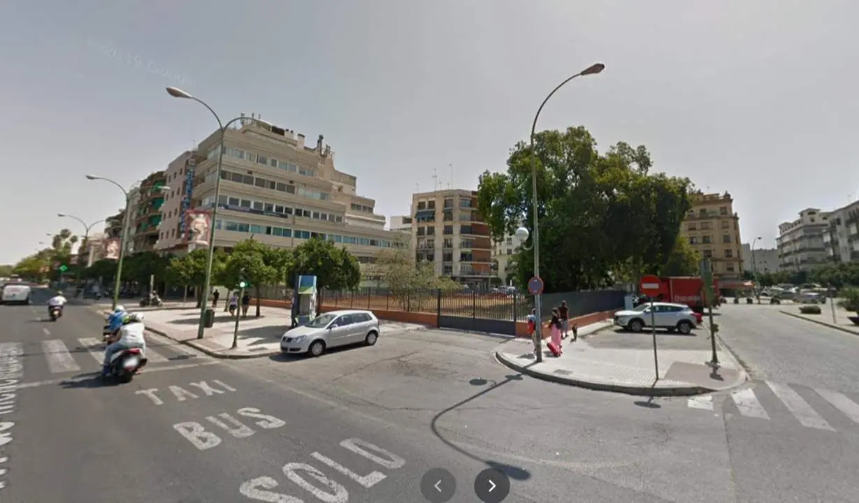 El solar del equipo qur&uacute;rgico, en 2019. - GoogleMaps.