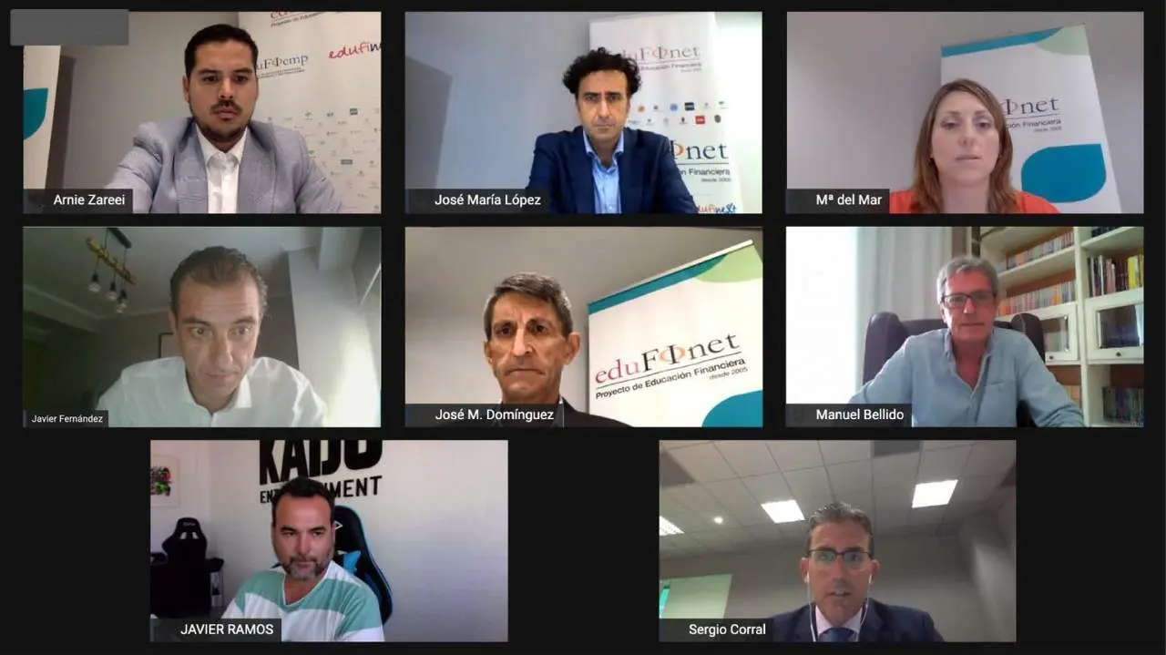 Reuni&oacute;n anual Edufinet 2020. - Unicaja