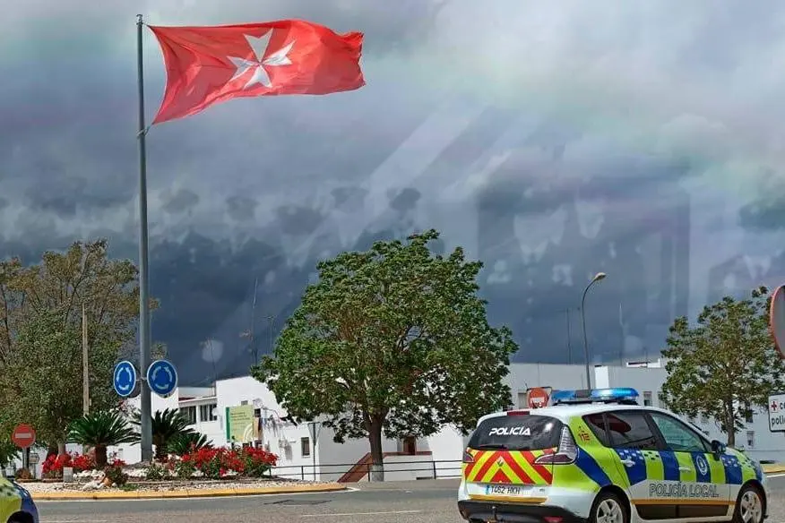 Foto del perfil de Facebook de la Polic&iacute;a Local de Lora del R&iacute;o. - 