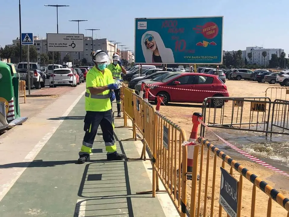 Tuber&iacute;a rota a la espera del permiso de la JUnta para arreglarla. - 