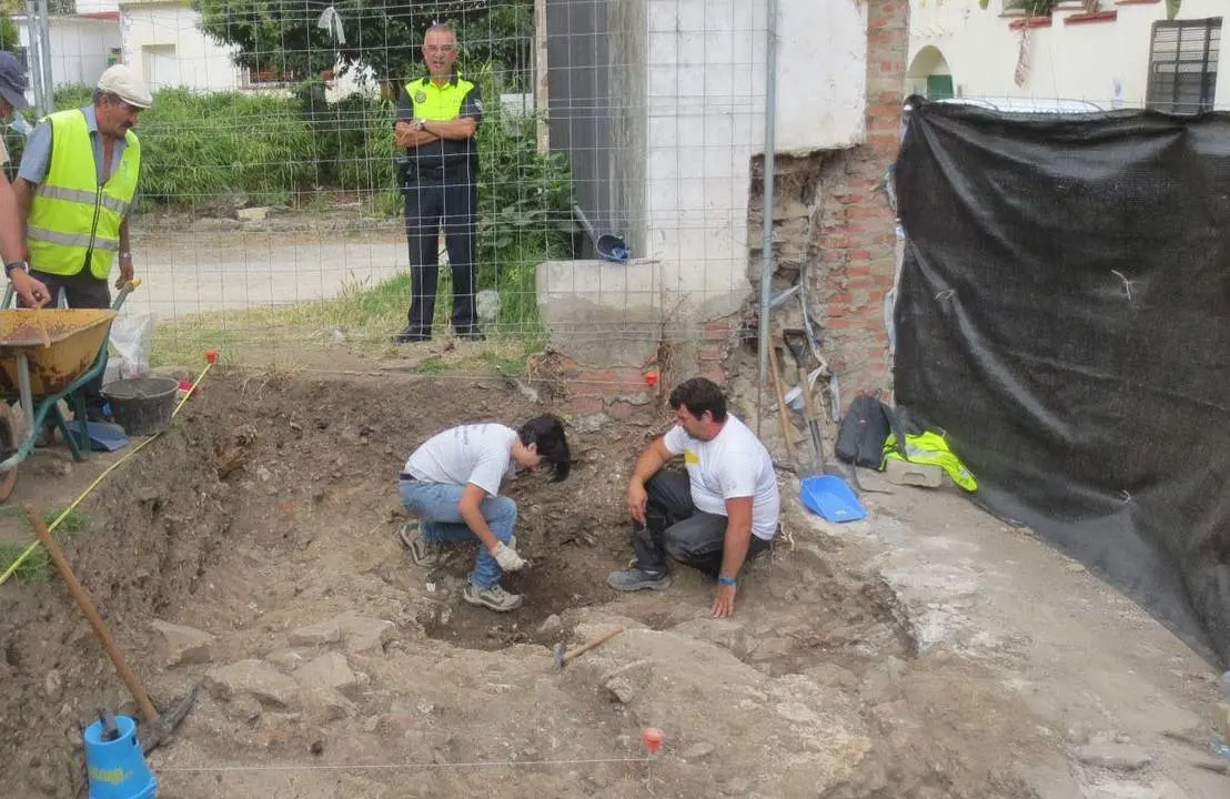 Excavaci&oacute;n en la calle San Nicol&aacute;s. - A. I.