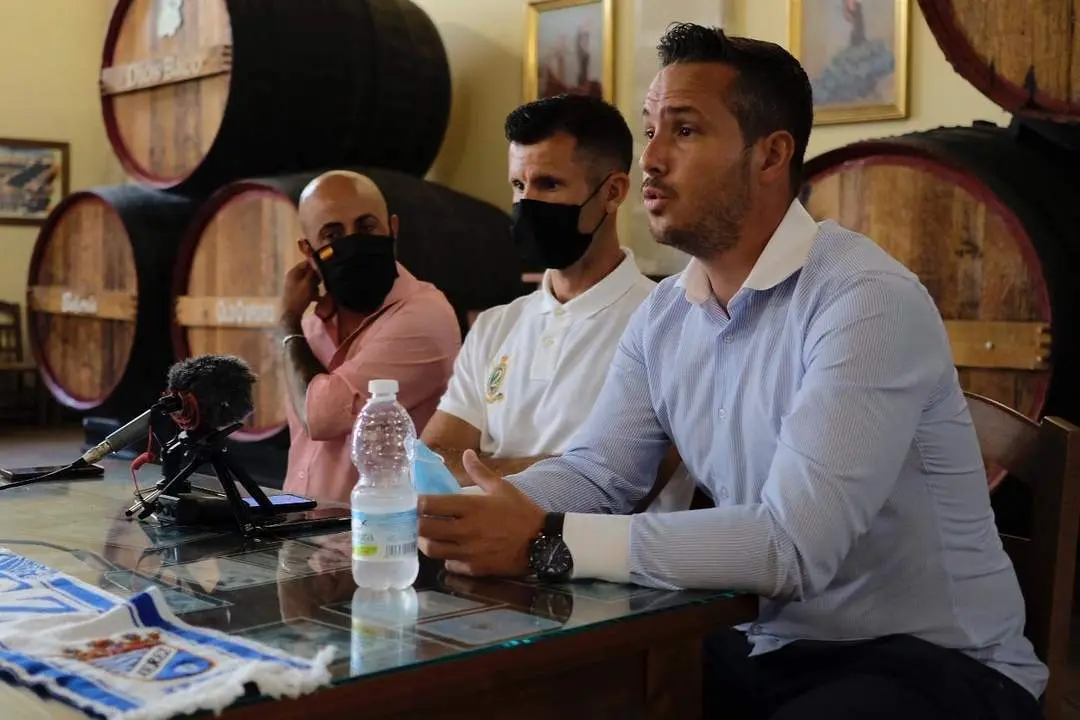 Juan D&iacute;az en la presentaci&oacute;n de Colorado. - Cristo Garc&iacute;a