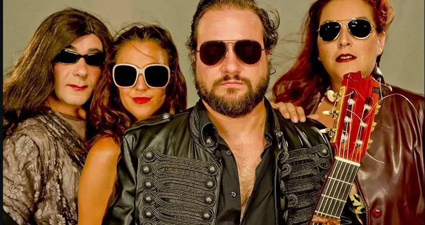 Componentes del grupo Flamenco tratado. - EP