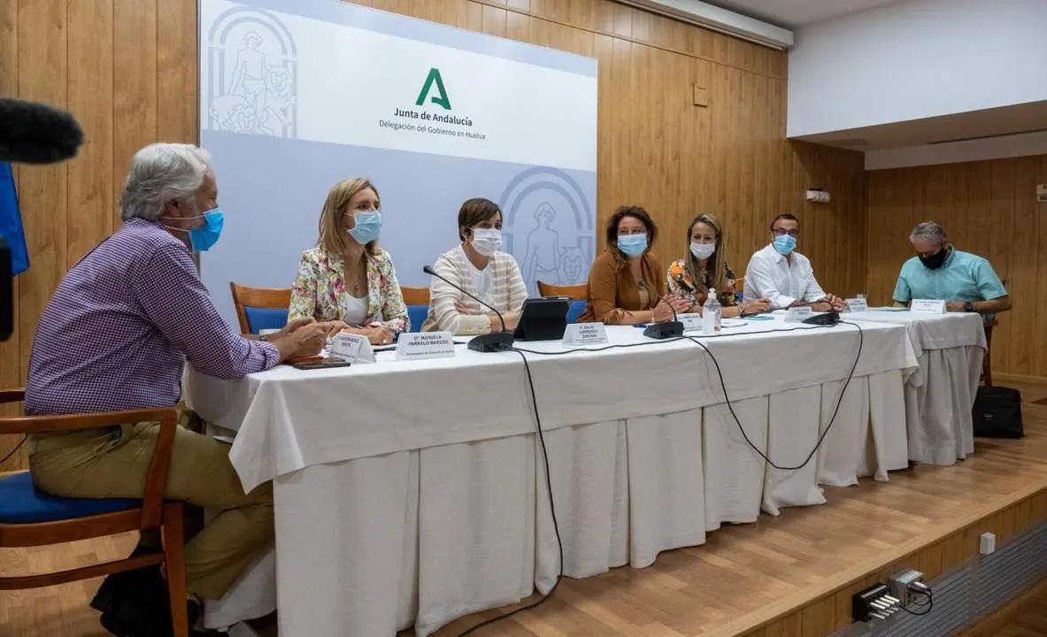 Reuni&oacute;n de las administraciones por el incendio. - VH