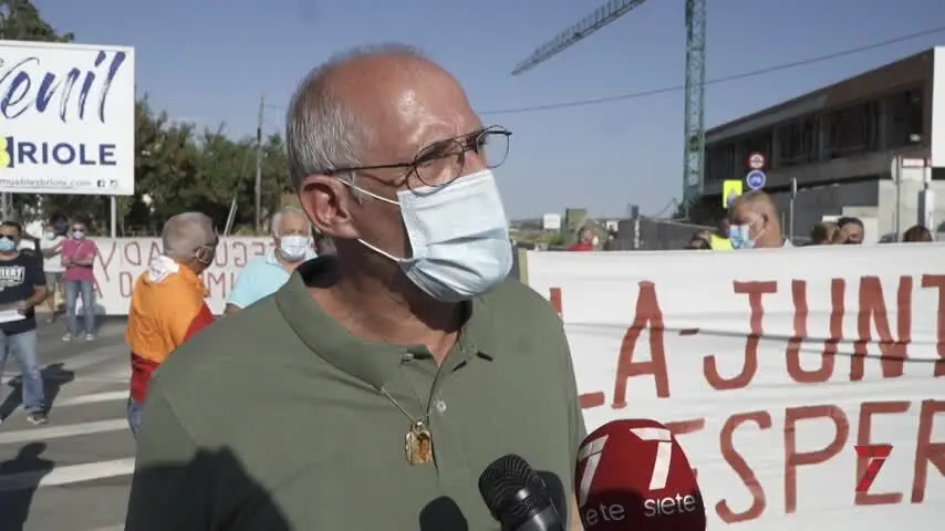 La barriada de El Pimiento reclama seguridad vial para evitar un siniestro