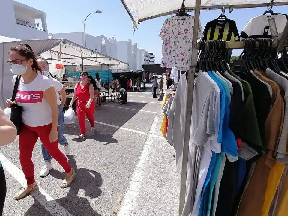 Imagen del mercadillo. - A.I.