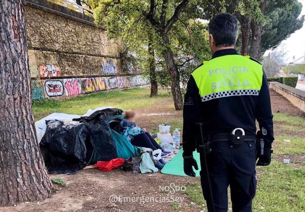 Intervenci&oacute;n con un sin techo. - EMERGENCIAS