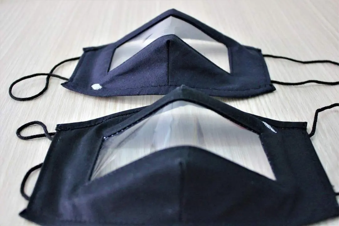 Mascarillas transparentes. - EP