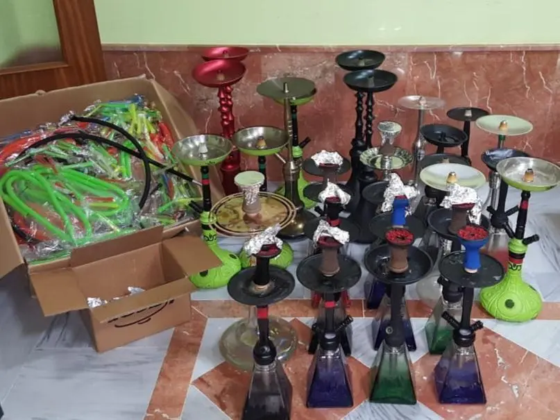 Cachimbas intervenidas. - A. I.