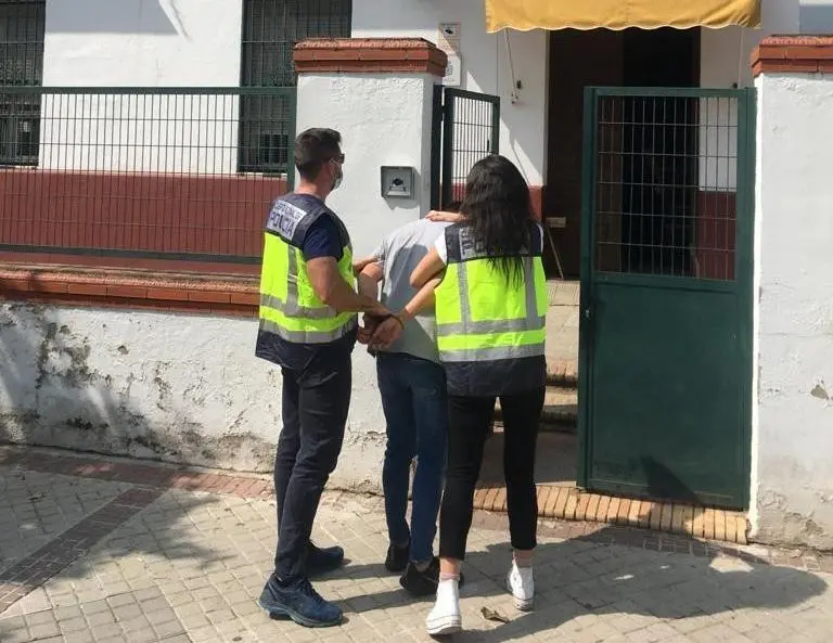Polic&iacute;a Nacional. - PN