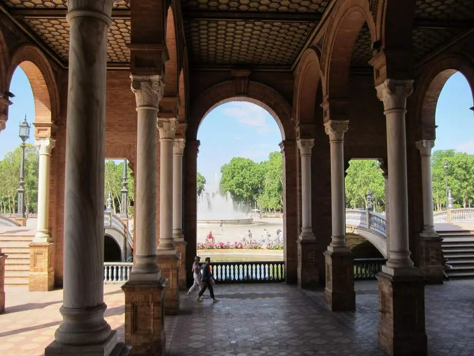 El Cuartel General del Ej&eacute;rcito en Sevilla se encuentra en la Plaza de Espa&ntilde;a. - Archivo