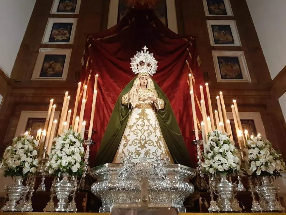 Mar&iacute;a Sant&iacute;sima de la Candelaria.  - Hermandad de la Candelaria