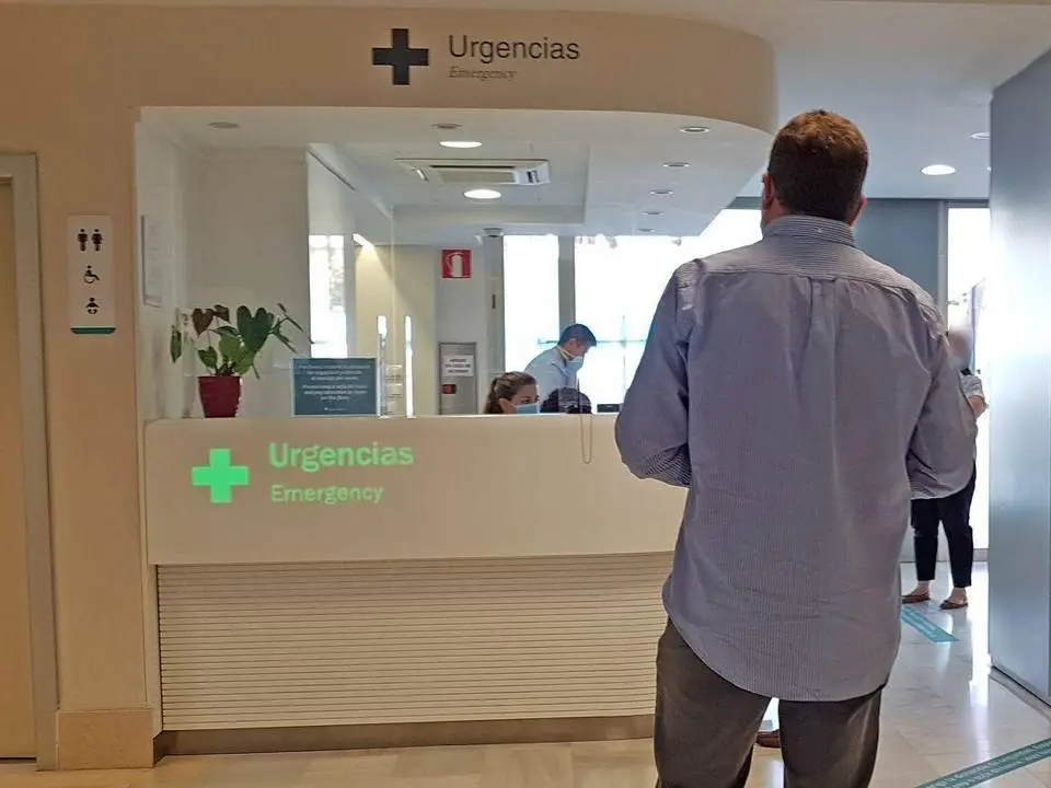 Urgencias de Quir&oacute;nsalud. - A. I.